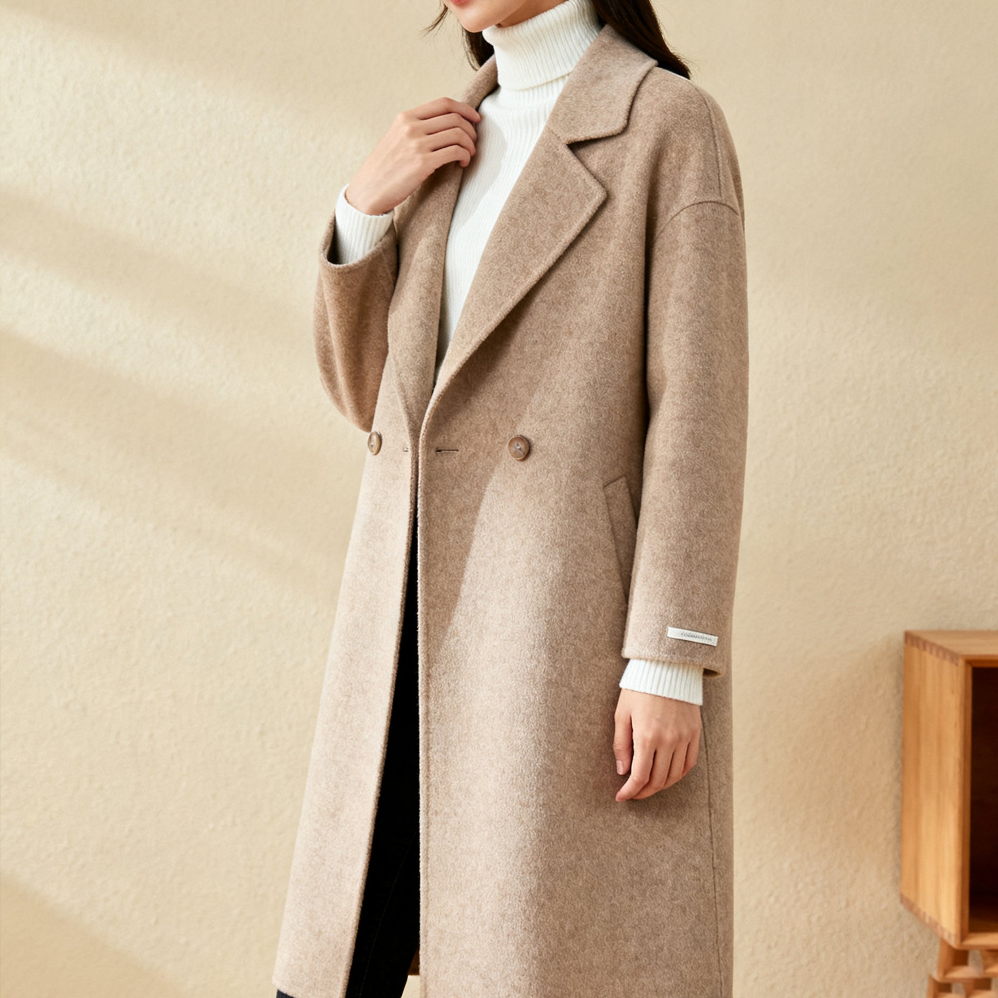 レディース秋冬ロングオーバーコート