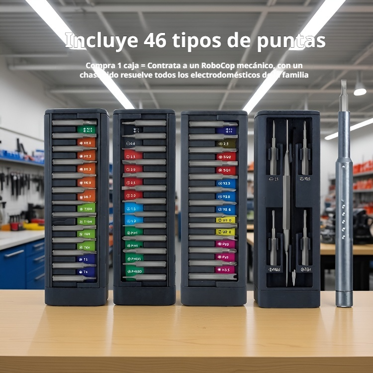 Herramienta eficiente para mantenimiento y bricolaje