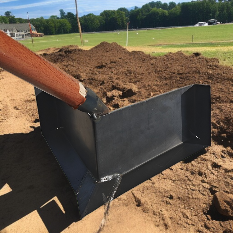 두꺼운 재질의 농업용 호미 상세사진