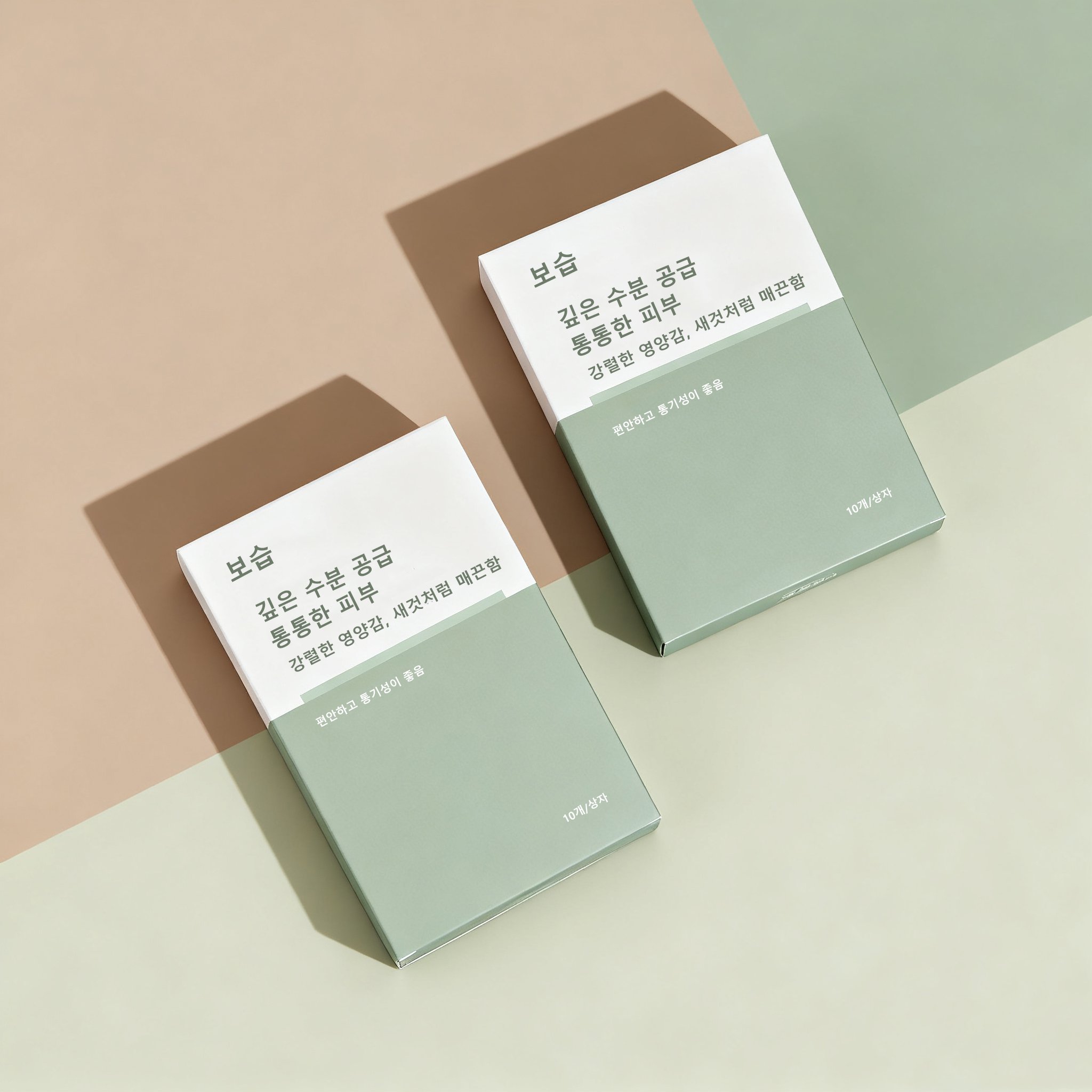 촉촉한 보습 마스크팩 2박스 (각 10매)