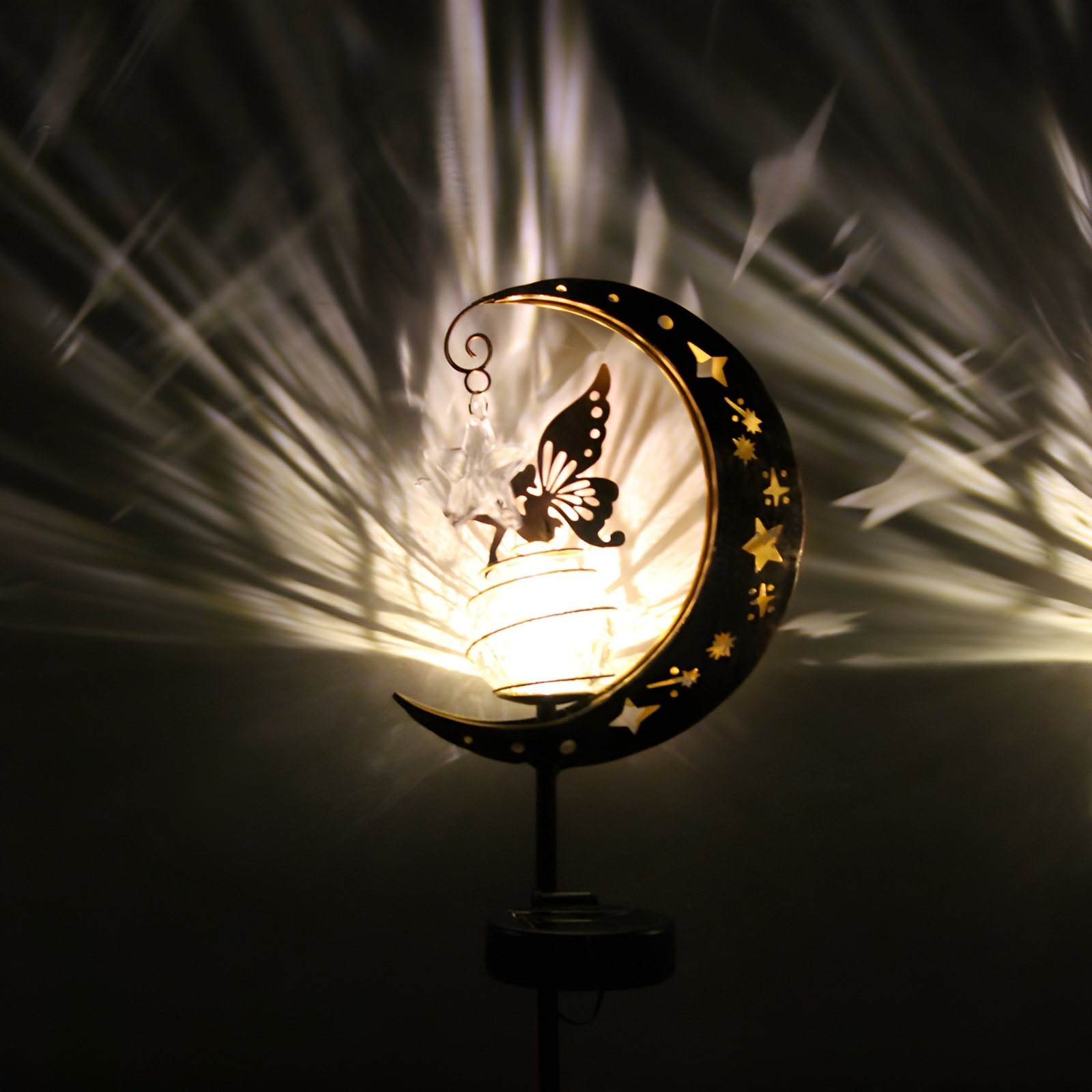 태양광 철제 요정 정원등