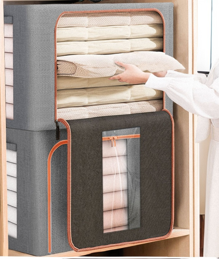 옷 정리를 위한 대용량 수납함