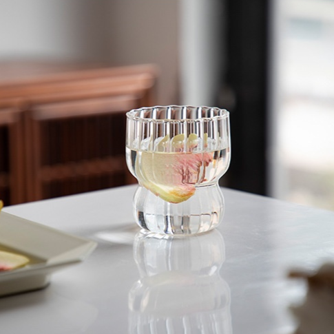 條紋早餐杯牛奶咖啡杯果汁杯