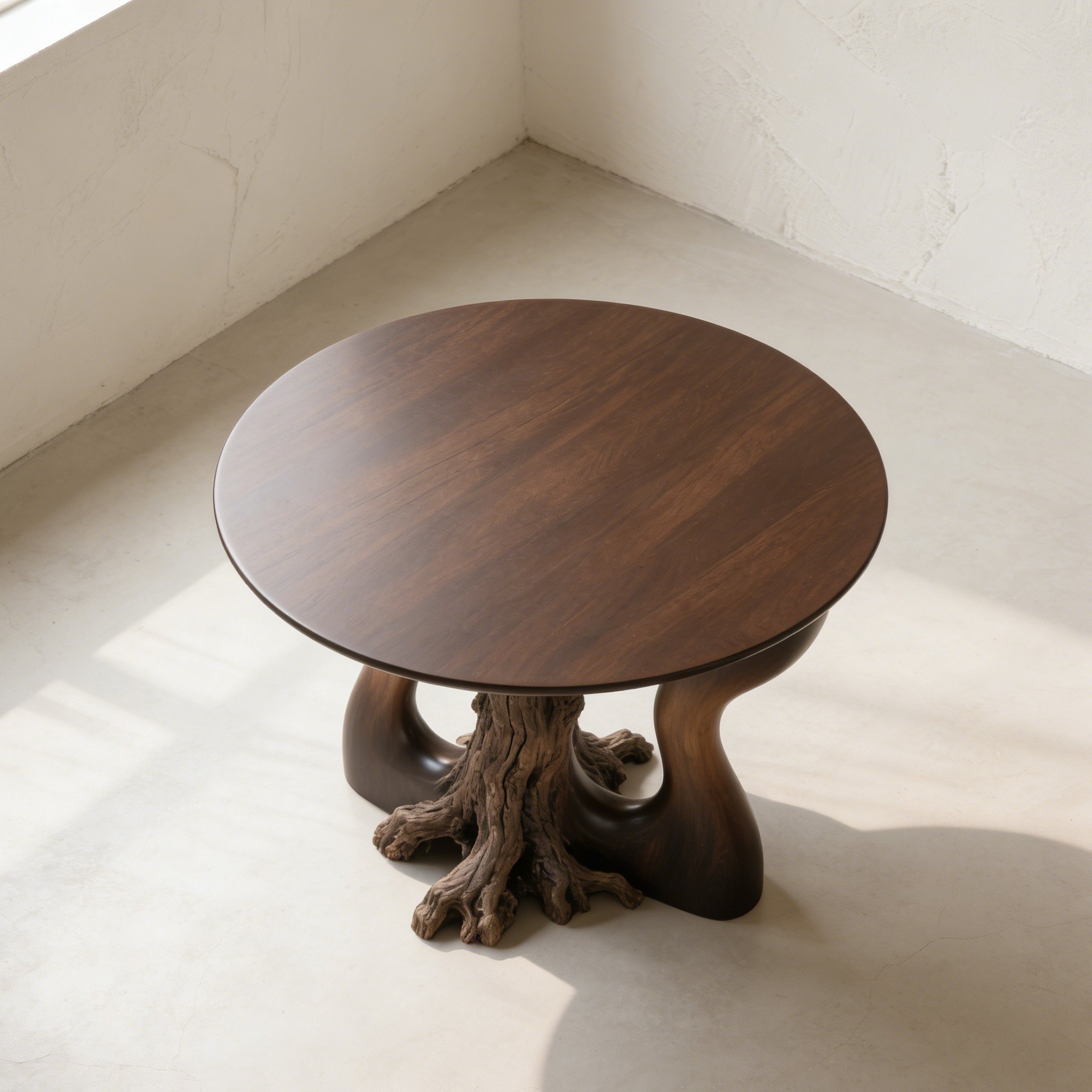 โต๊ะน้ำชาเส้นสายธรรมชาติ 