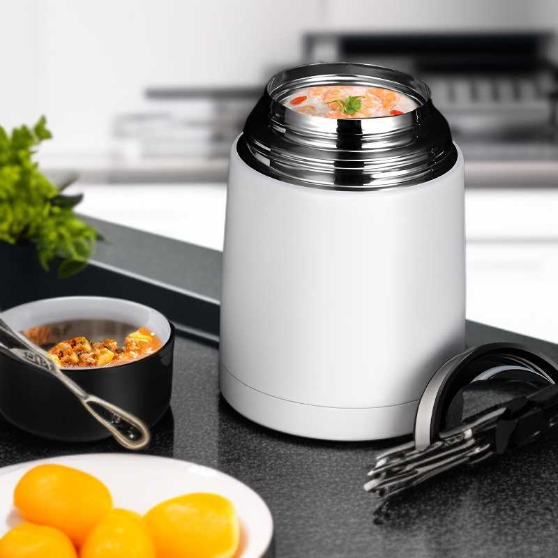 New Model Stainless Steel 304 Thermal Food Storage Jar