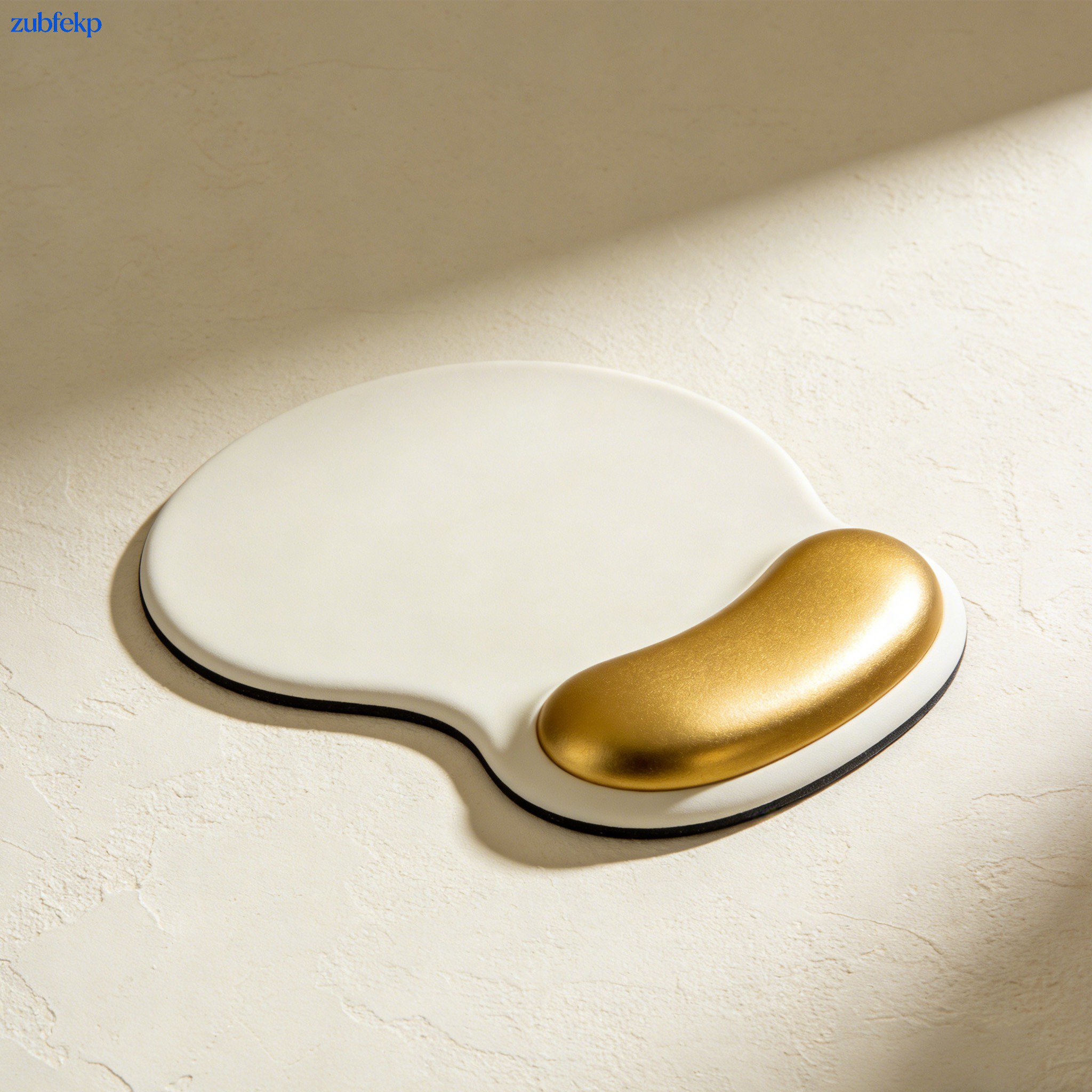 Set of 5 ergonomic wrist rest mouse pads for office and home use