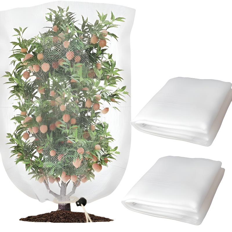 野菜栽培用ビニールハウス囲いネット