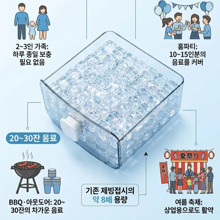 원터치 제빙기