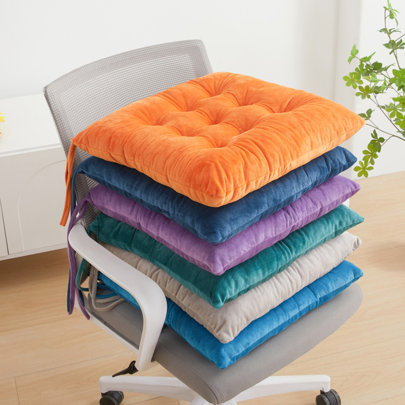 Cojín de silla de terciopelo cristal 