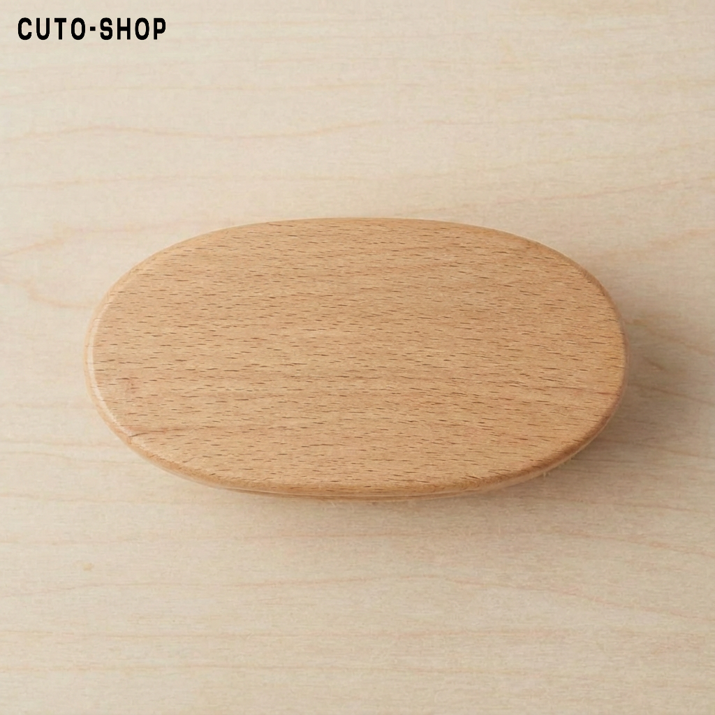 Cepillo de baño de madera