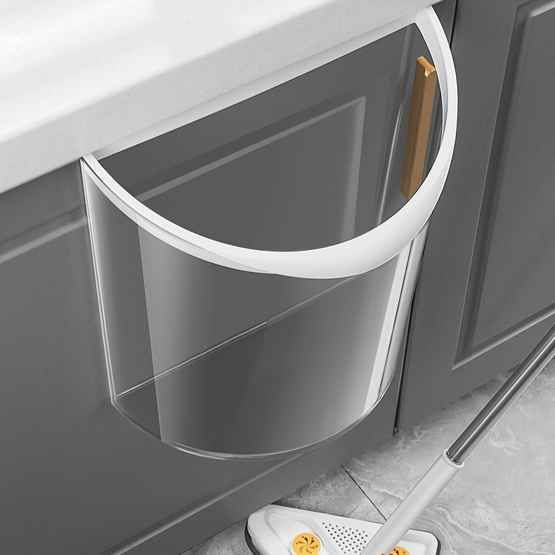 廚房垃圾桶壁掛式輕奢簡約家用紙簍高顏值
