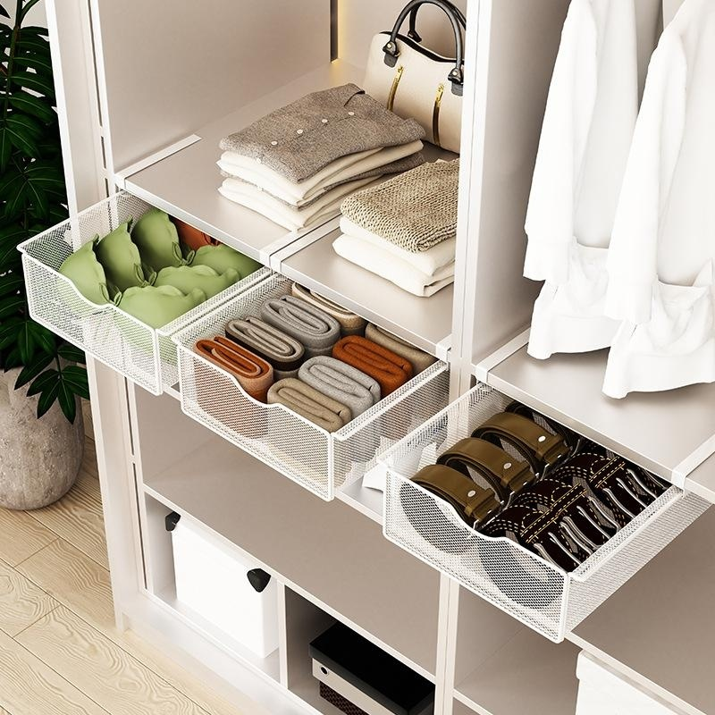 Hanging basket drawer storage