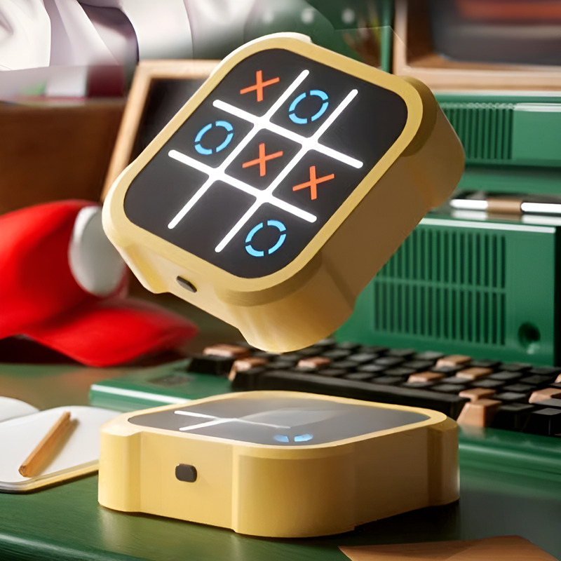 Juguete electrónico de tres en raya para mesa