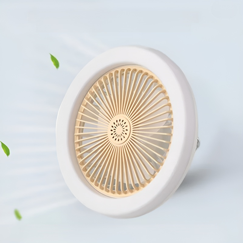 Two-in-one energy-saving lamp for lighting and fan