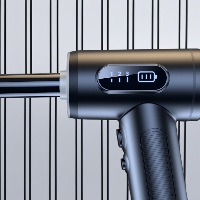 手持ち型フーバーポータブルハイパワーフーバーを吹いて車の吸引デジタル表示カーフーバー