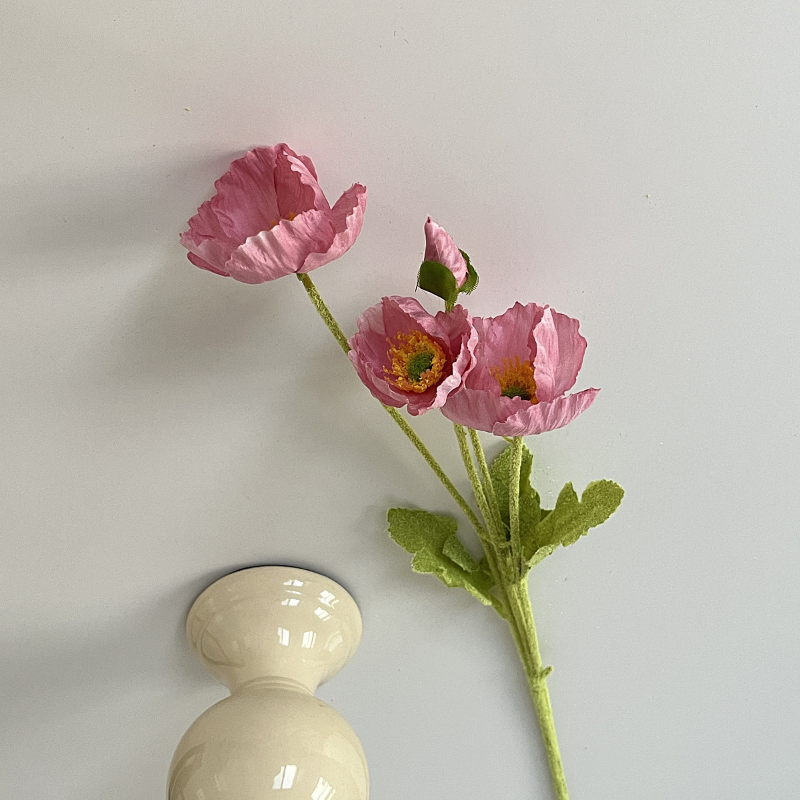 Artificial Poppy Plants