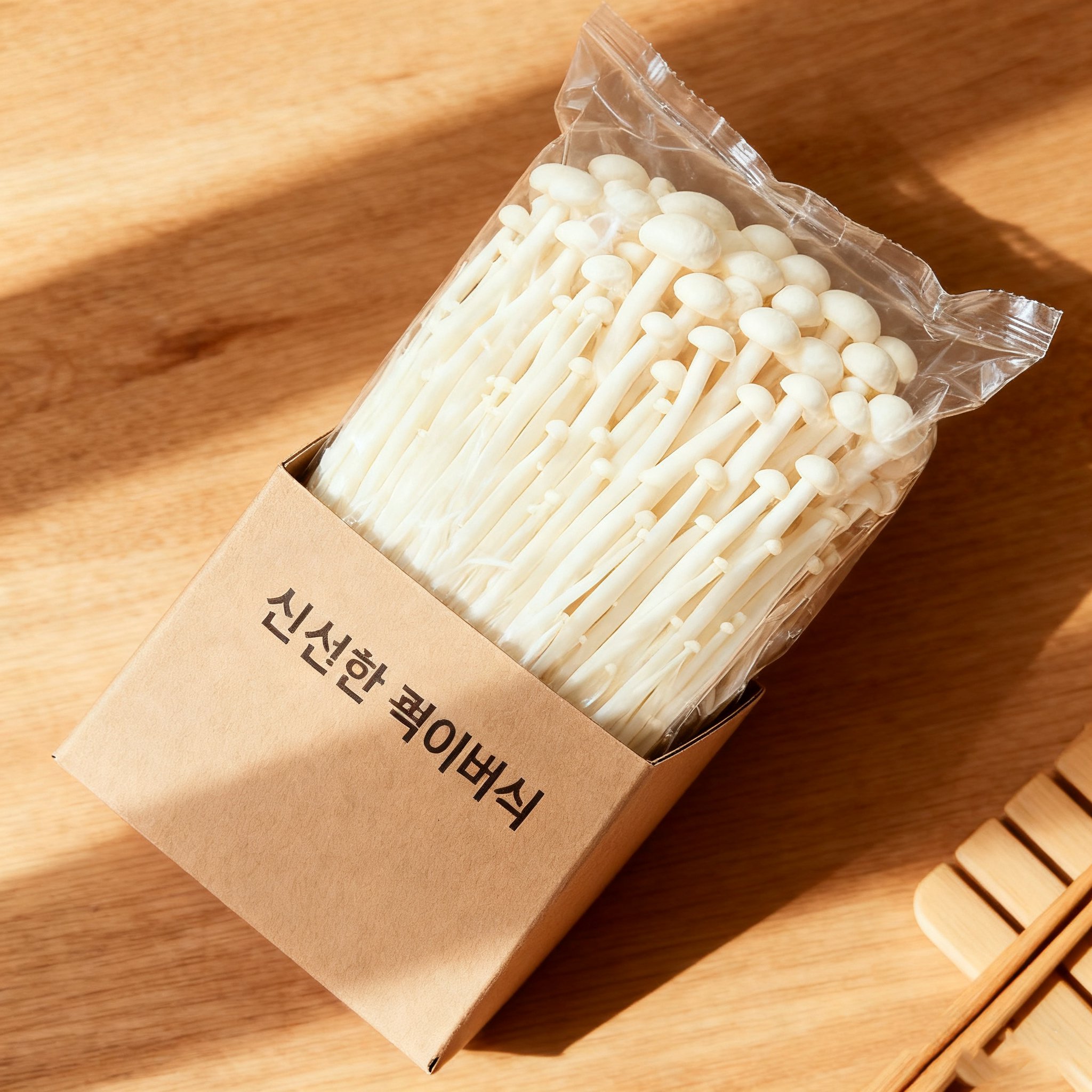 신선한 맛 팽이버섯