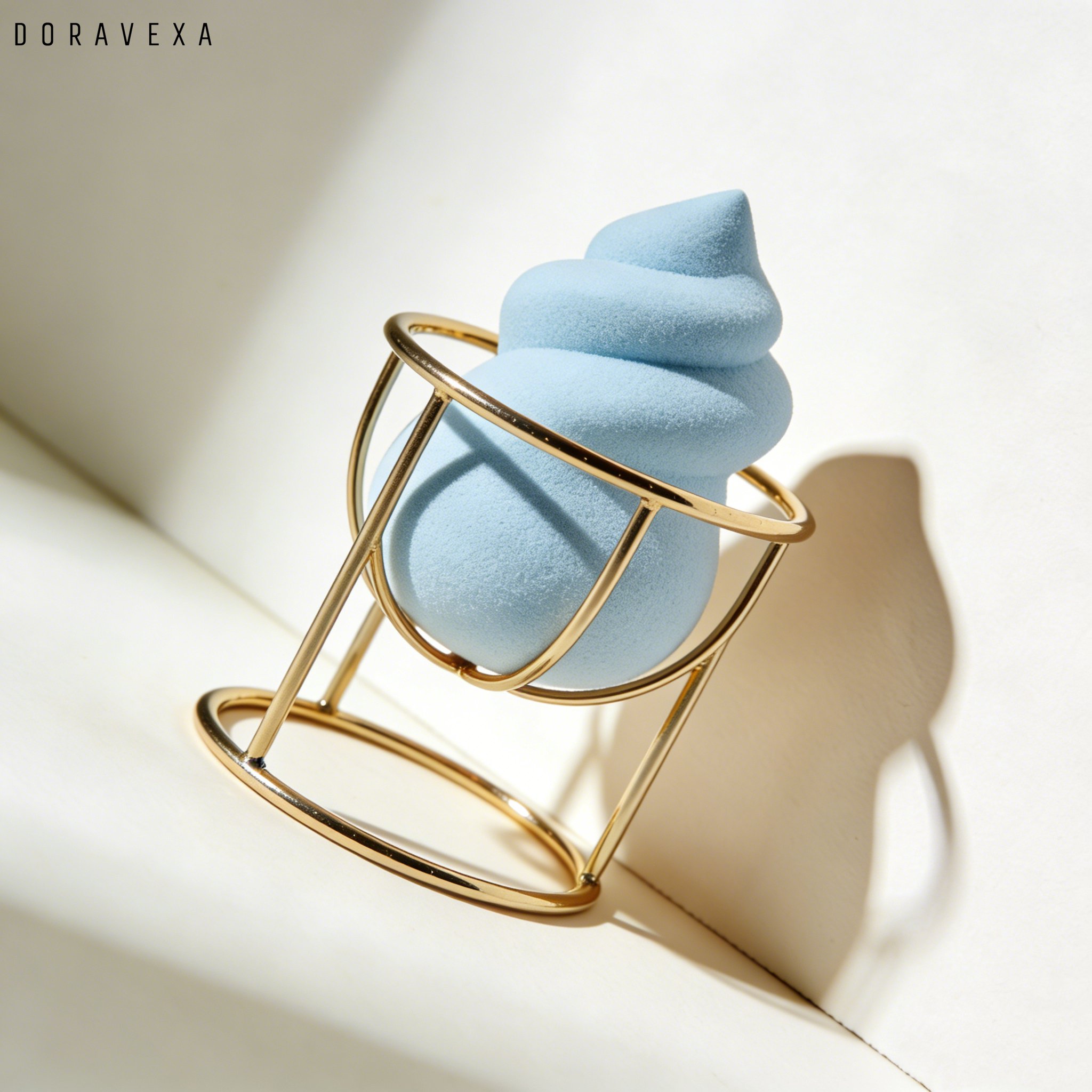 美妝蛋柔軟彈性材質特寫