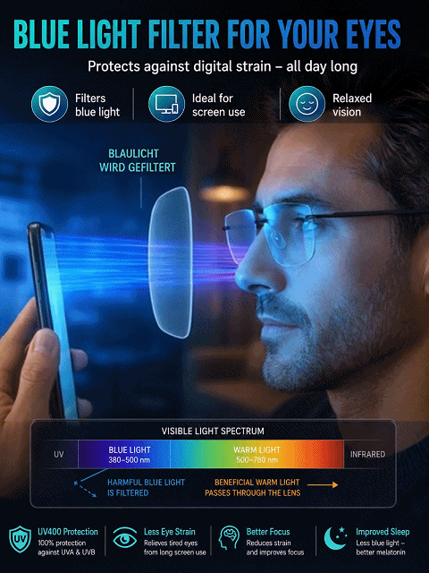 Designer & Doctor Edition Ultra-light Photochromic Reading Glasses
