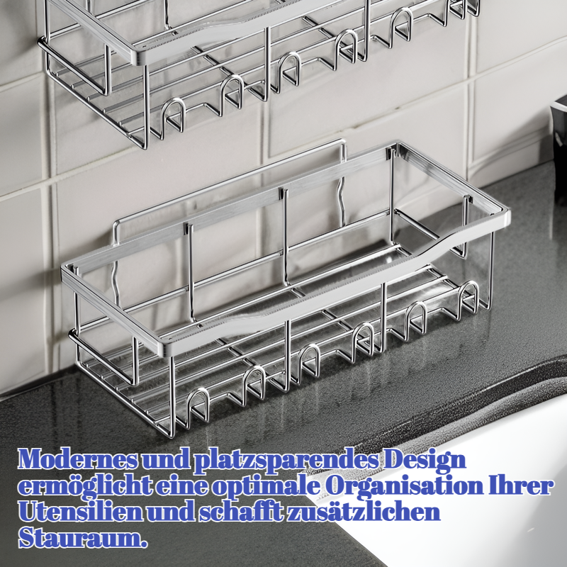 Aufbewahrungsregal aus Edelstahl