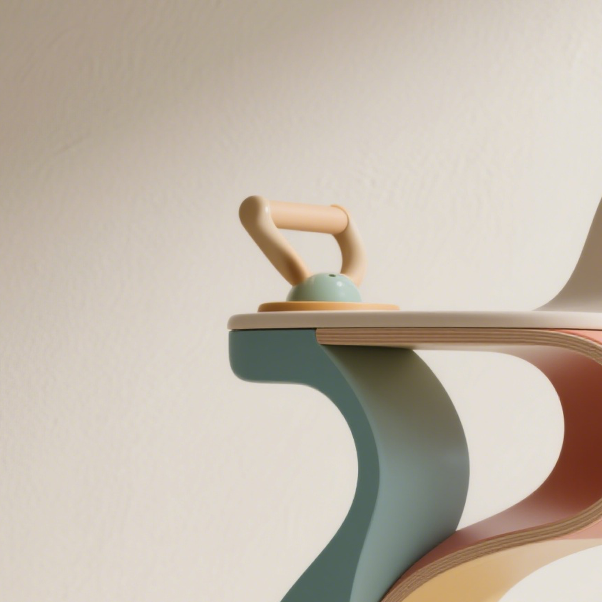 原木搖馬造型椅