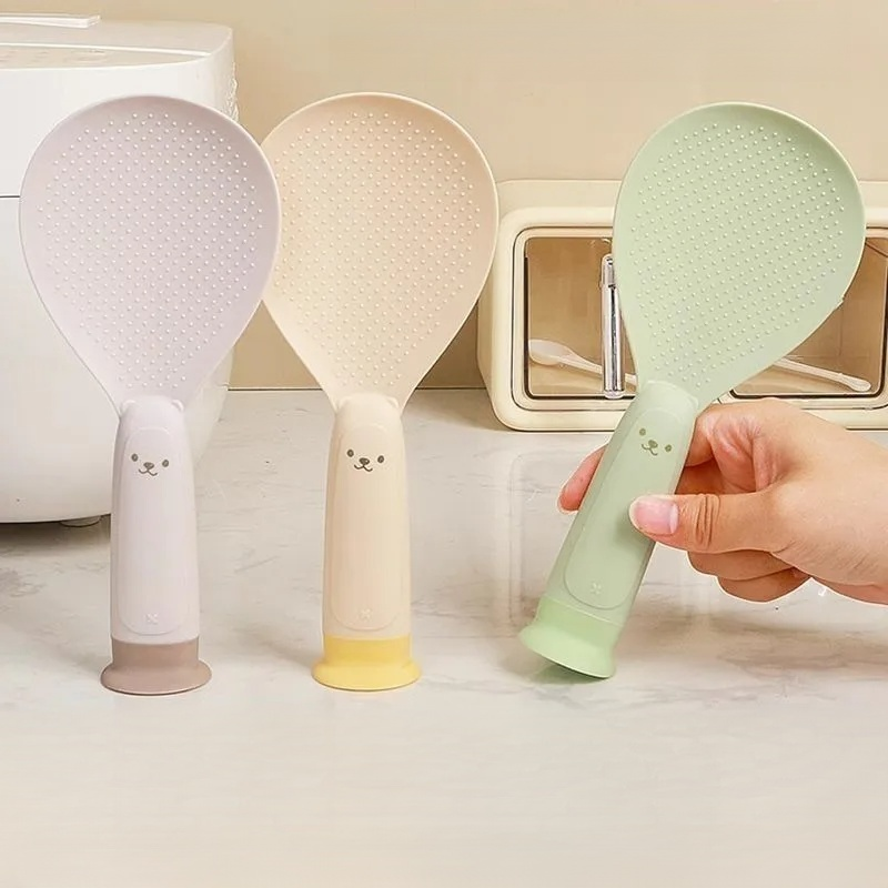 Vertical high temperature resistant spoon