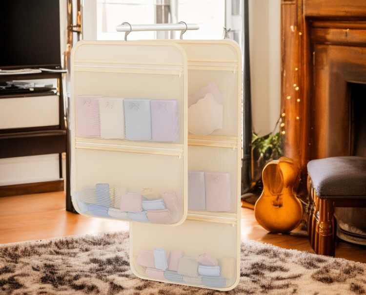 속옷과 양말을 깔끔하게 정리하는 그물 가방