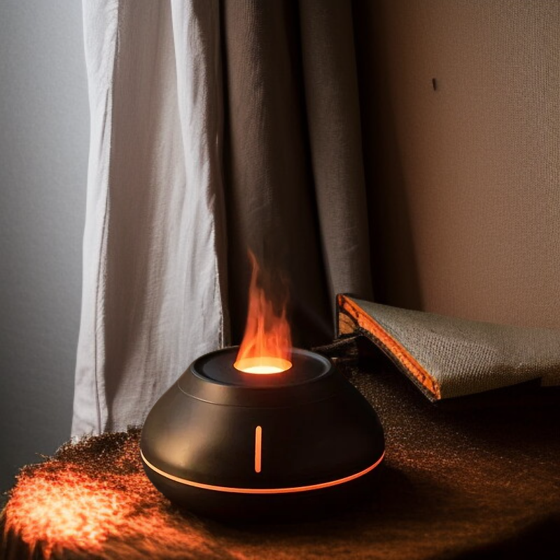 新芽フレームアロマディフューザー 大容量ミスト 雰囲気照明精油機