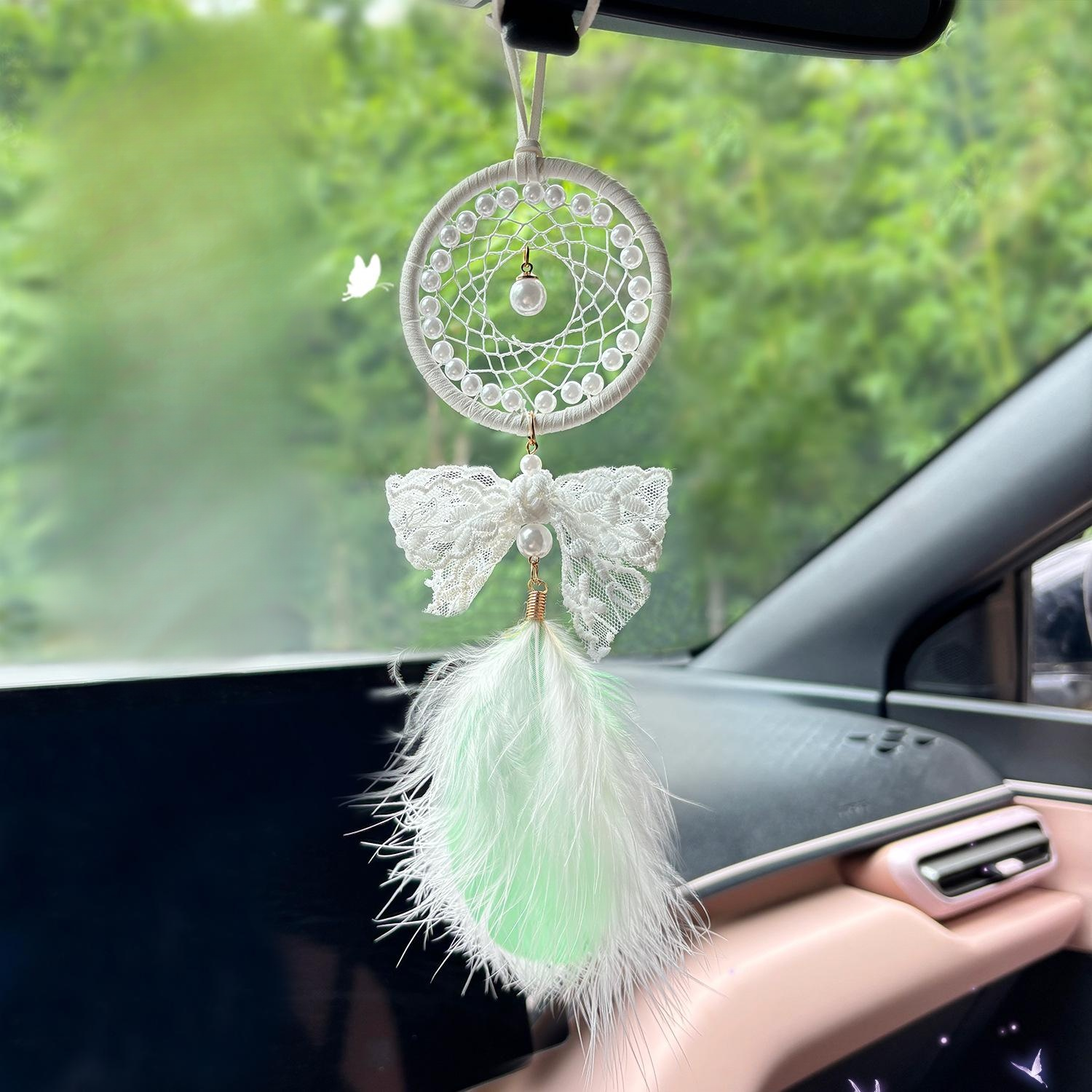  Mini Dreamcatcher Car Pendant