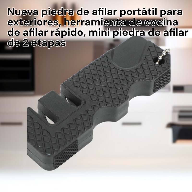  Afilador manual rápido para uso doméstico y actividades al aire libre