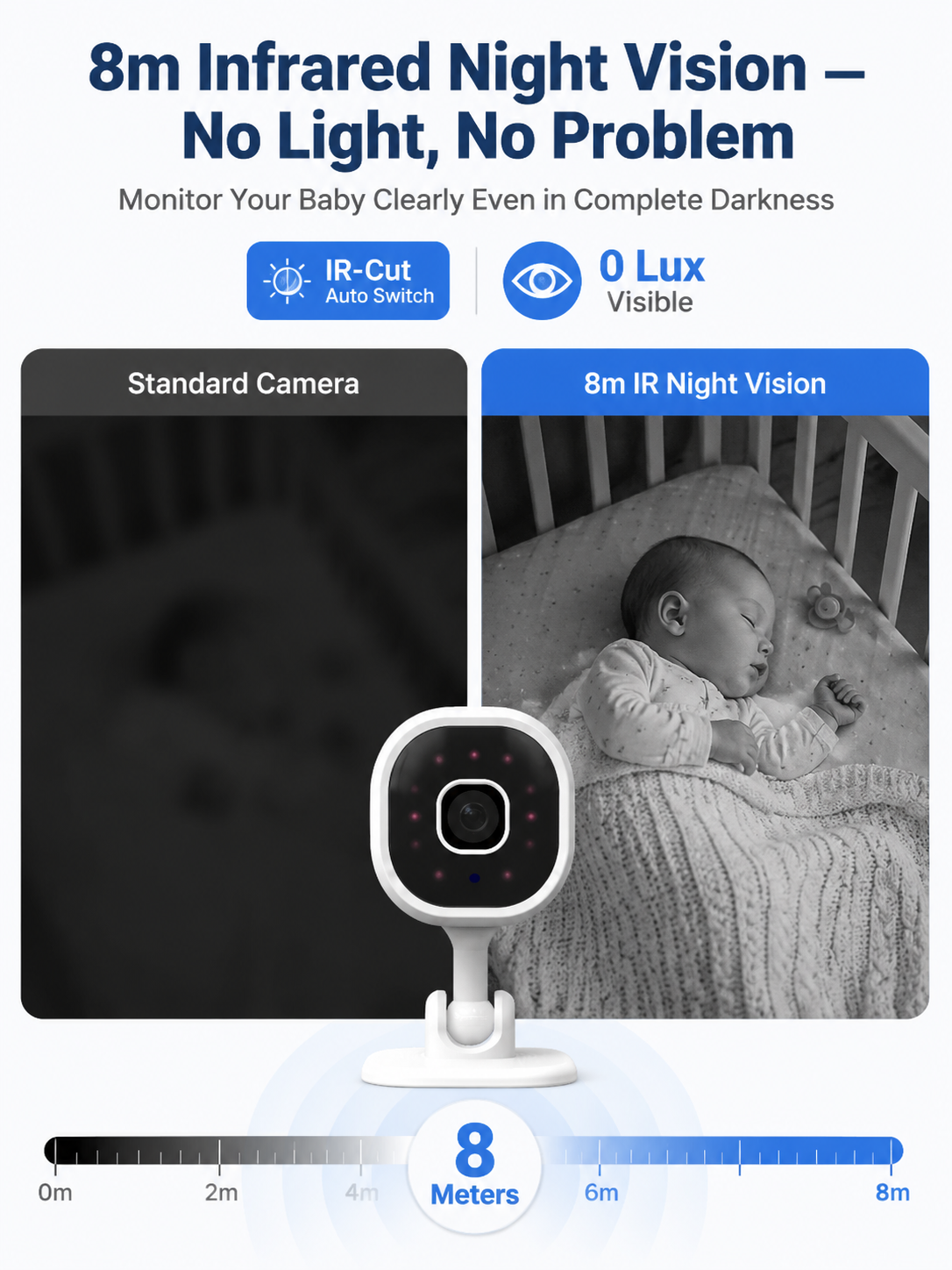 [Smart Intercom] Wireless infrared security camera