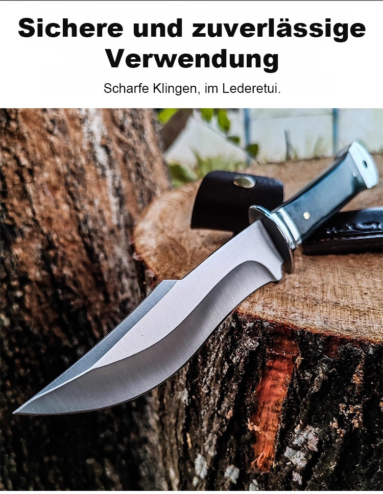 Vielseitiges Outdoor-Messer mit praktischem Griff