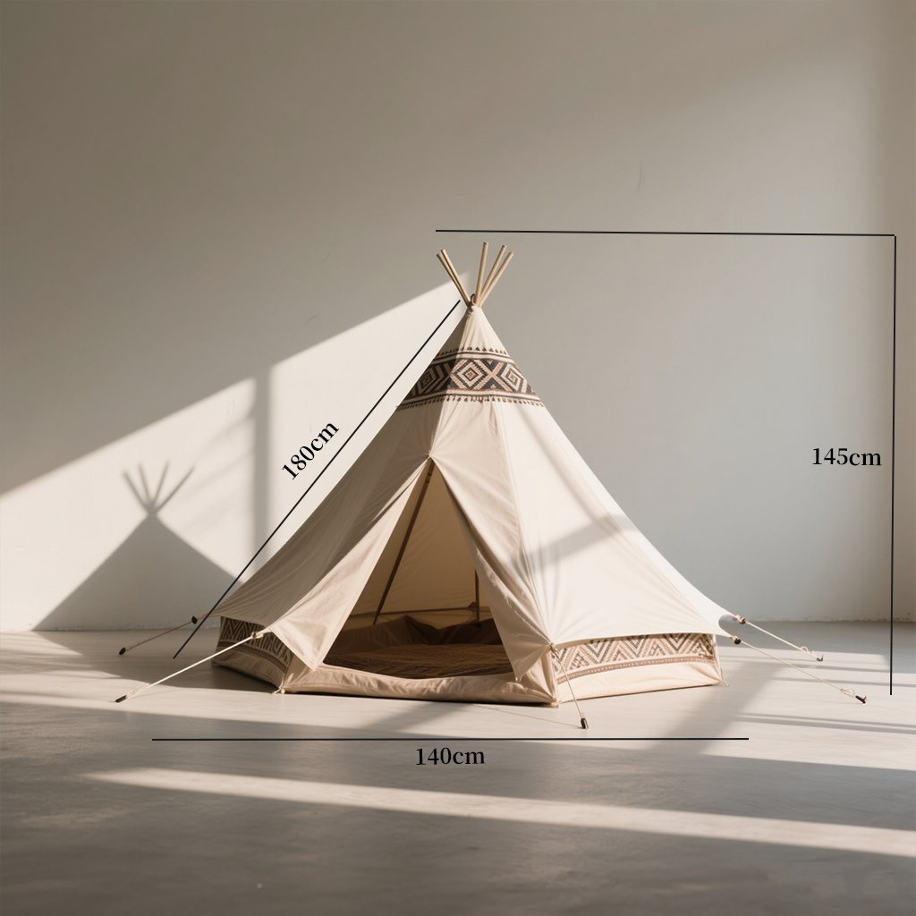 야외 캠핑장에 설치된 텐트