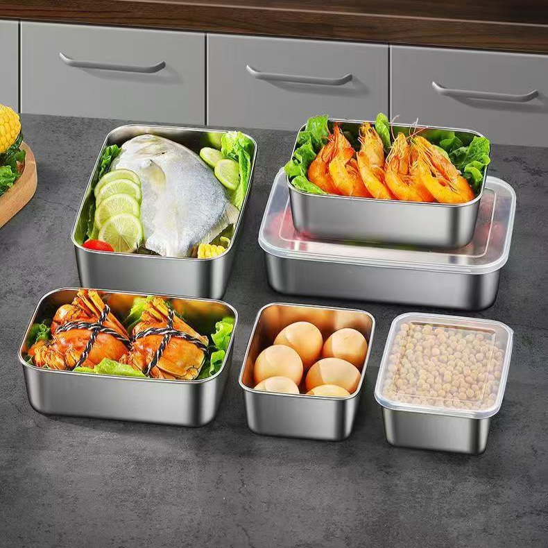 ステンレス携帯保存ボックス