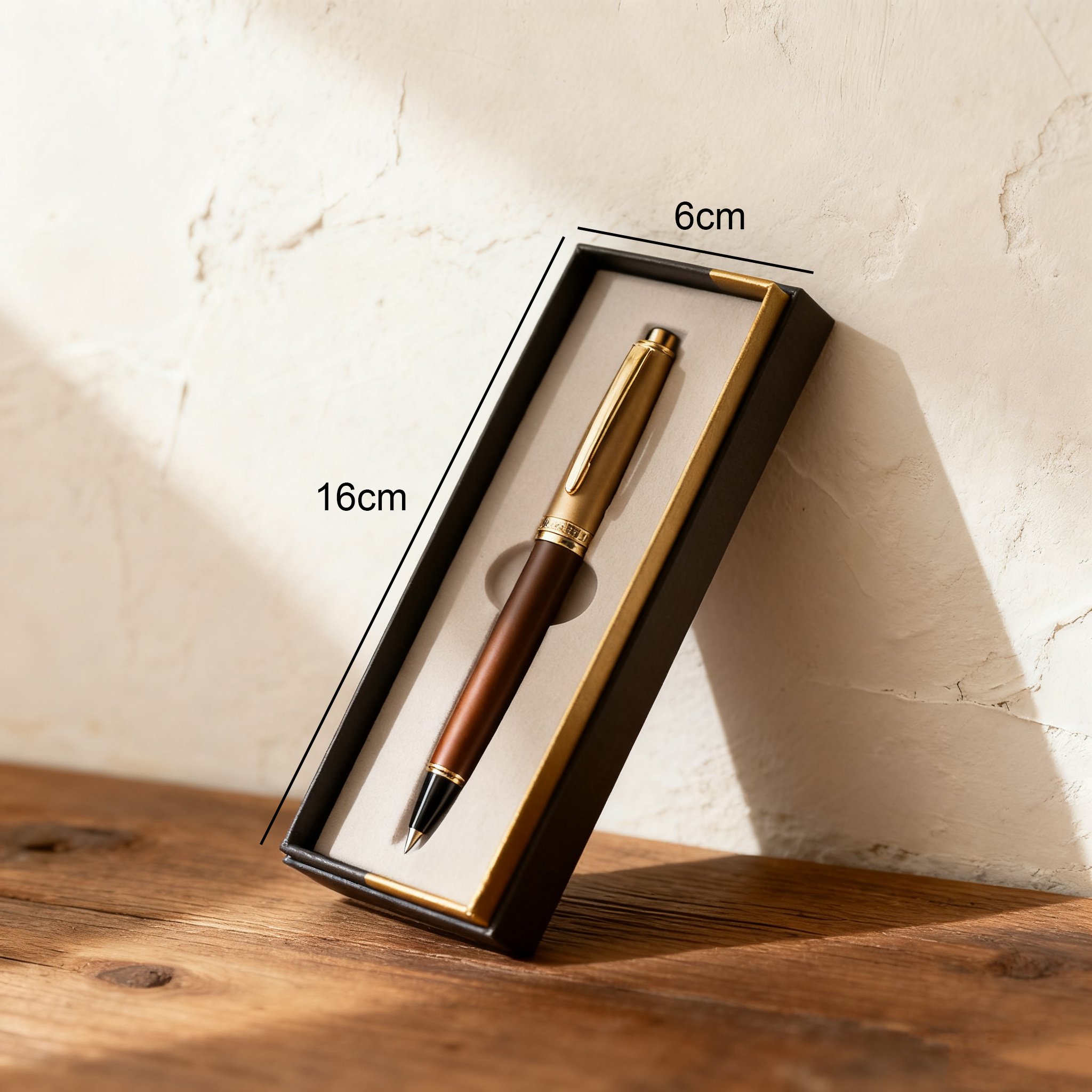 고품질 소재의 만년필 클로즈업