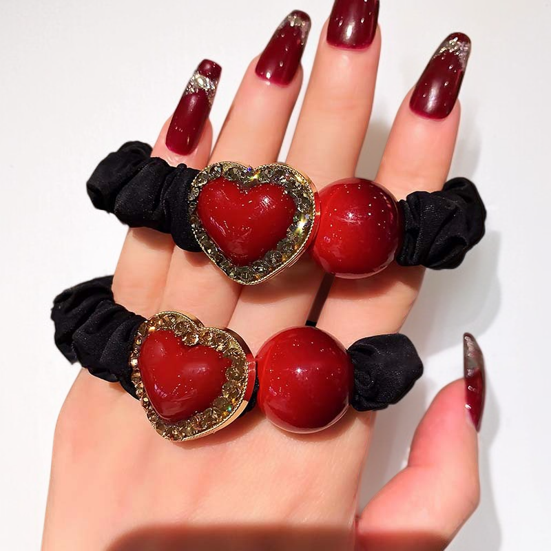 紅豆小腸髮圈彈性展示