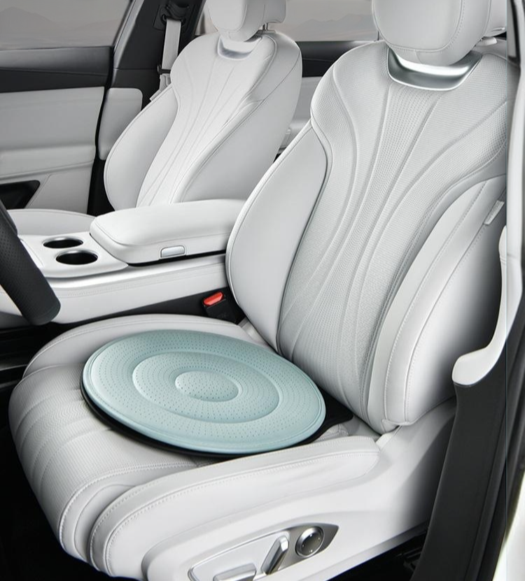 임산부용 차량 방석 회전 기능