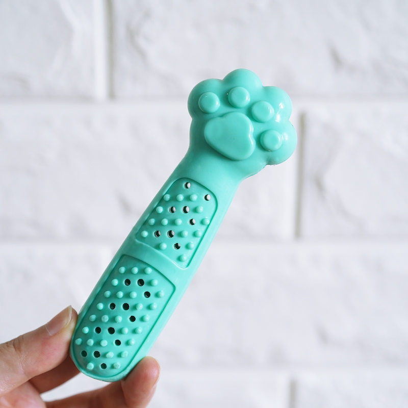 Jouet nettoyant pour dents avec herbe à chat