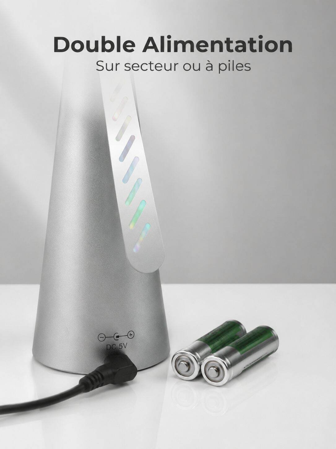 Piège à mouches de bureau électrique, ventilateur répulsif à moustiques, alimentation électrique