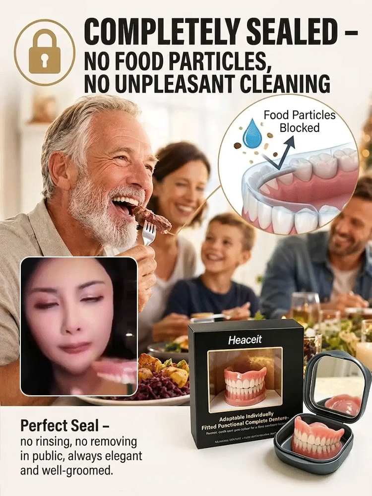 Revolutionary DIY Dentures: Medical Grade Silicone for Secure, Adhesive-Free Comfort