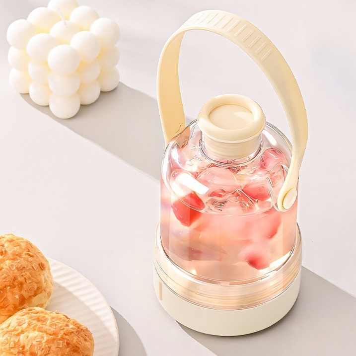 夏日墩墩杯帶提手冰格水壺