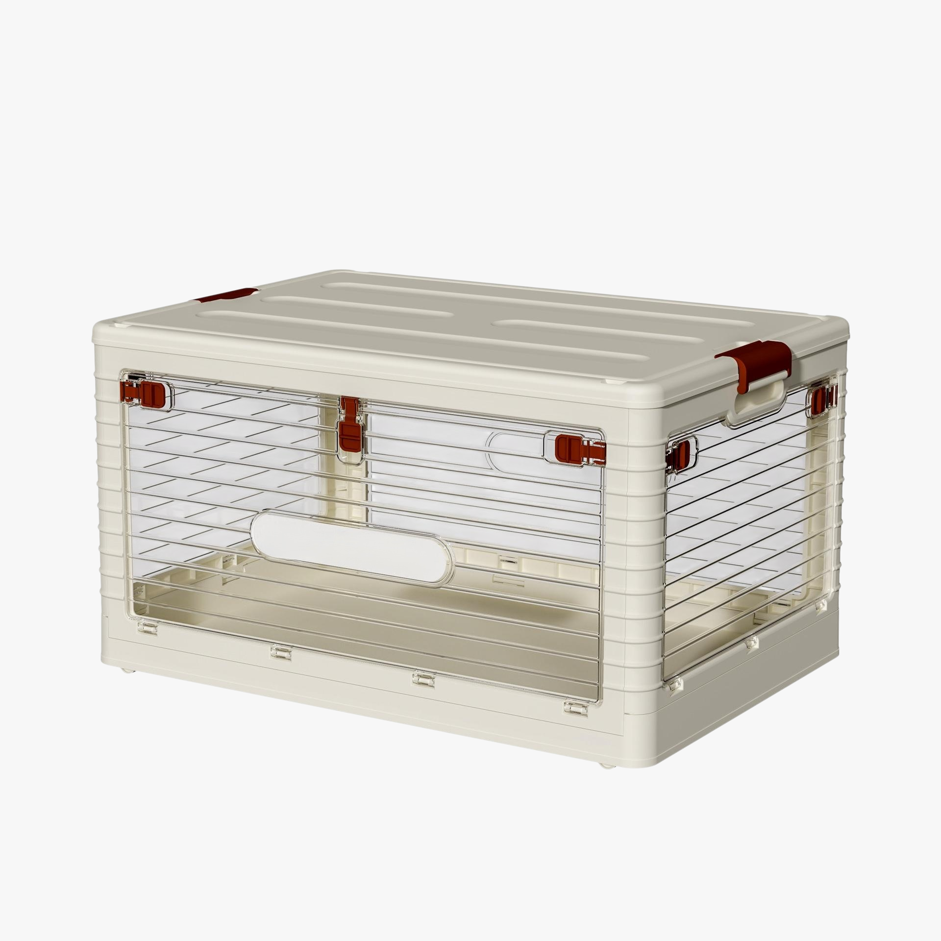 Living room storage box folding household clothes quilt transparent wardrobe storage book toys cloth