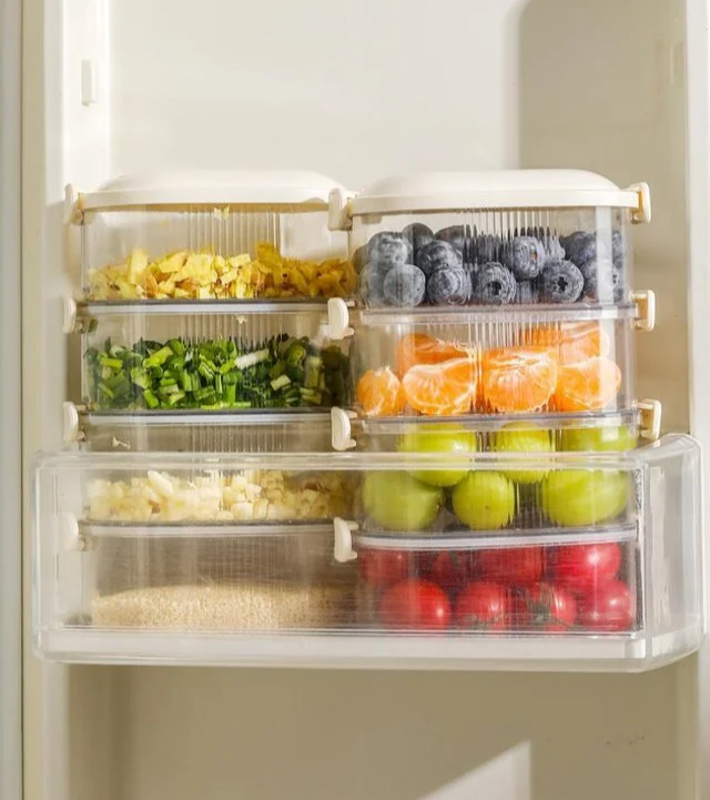GK-Multi-functional Stackable Kitchen Storage Box