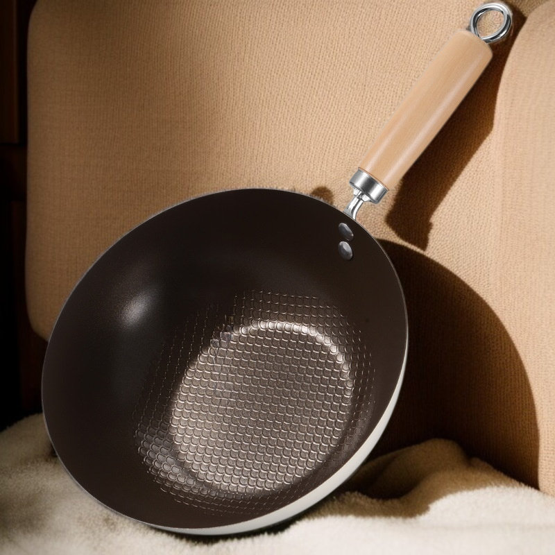 Mini ceramic pan for healthy cooking