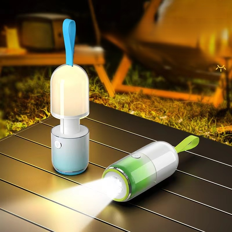 Portable outdoor four in one camping light
