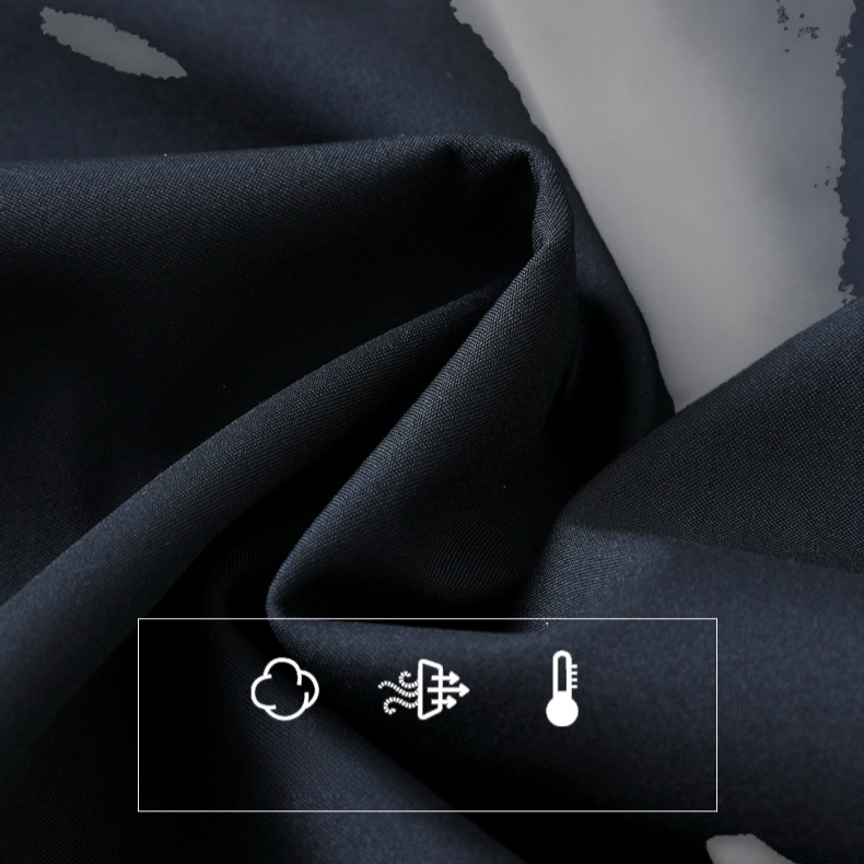 고급 스탠드업 칼라 방풍·방한 재킷