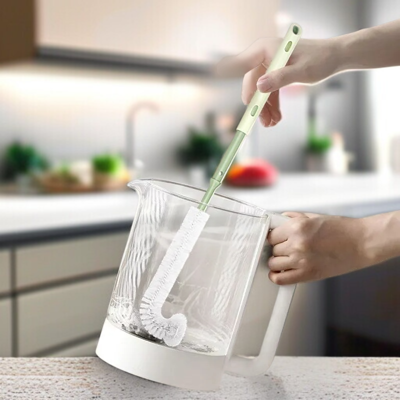 미자 휴대용 신축컵 다용도 청소솔 3in1 스폰지 청소솔 청소솔 휴대용 신축컵