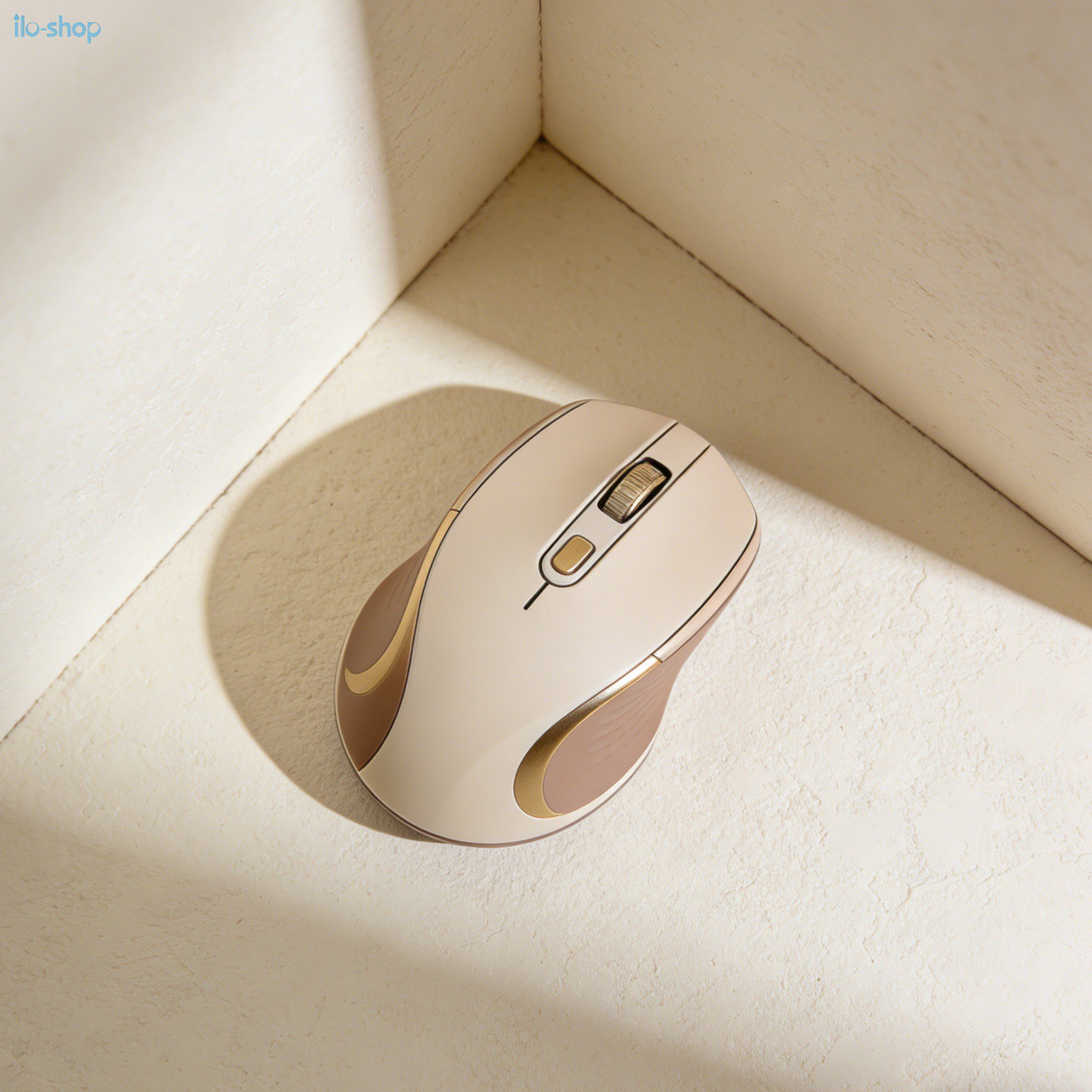 무선 충전 기능을 보여주는 마우스