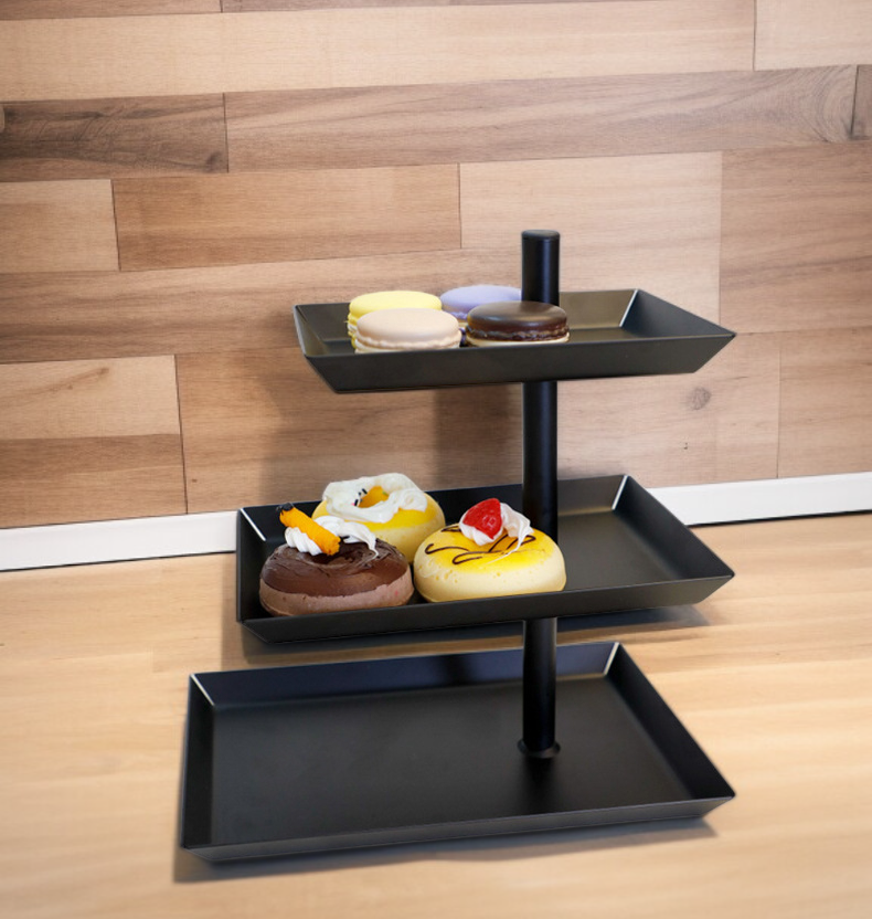Modern dessert tray stand for pastries and sweets