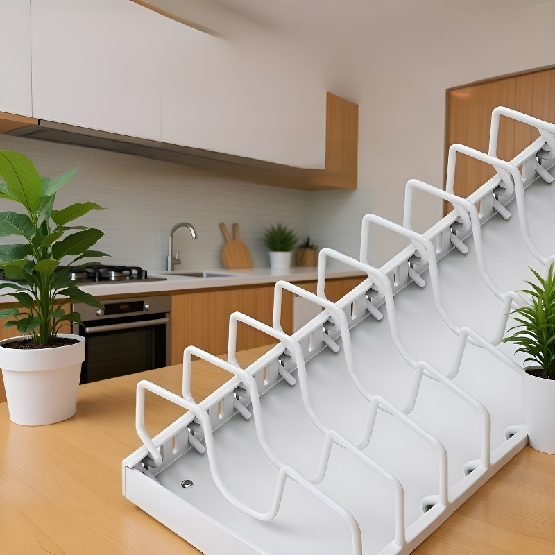 調節可能な調理器具ラック